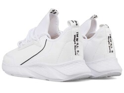 Men's Sneakers Racing 105 Leather - White/White - 3