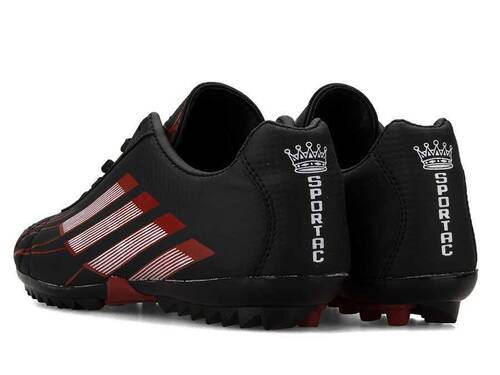 Men's Sneakers Sportaç Mbappe Shoes - Black/Red/White - 3