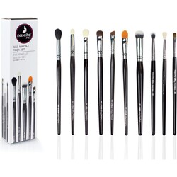 مجموعة فرش مكياج العيون من ناسيتا مكونة من 10 قطع - جمال كبار الشخصيات