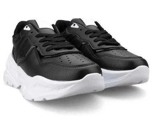 Page 7285 For Women's Sneakers Skin - 2 Black/White B.T - 2