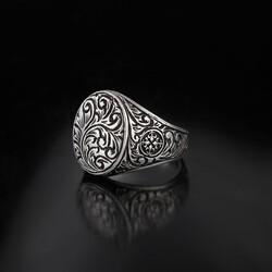 Pencil Workmanship 925 Sterling Silver Ring - Luxury Jewelry