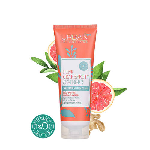 Pink Grapefruit & Ginger Hair Care Shampoo 250Ml - 2