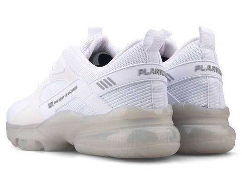 حذاء رياضي رجالي من Plarium 040 - أبيض/فضي - 3