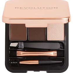 Revolution Brow Sculpt Kit Dark - Vip Beauty