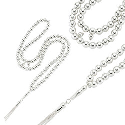 Silver 99 Rosary - Luxury Jewelry