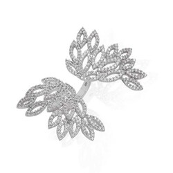 Silver Angel Wing Women's Ring - Luxury Jewelry