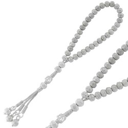 Silver Kazaziye Rosary - Elegant Jewelry