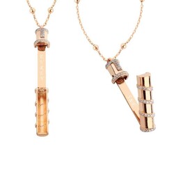 Silver Necklace Named Tune To Nested Love - Elegant Jewelry