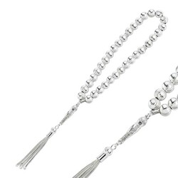 Silver Rosary With Pen - Elegant Jewelry
