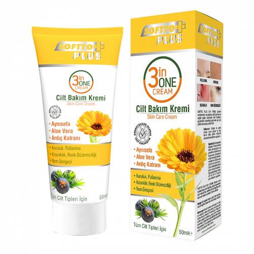 Softto Plus 3In1 Skin Care Cream 50 Ml - 1
