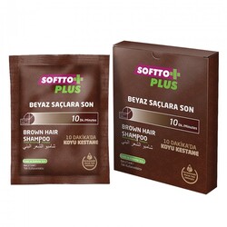 Softto Plus Brown Hair Shampoo 21 Ml - Vip Beauty