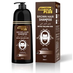 Softto Plus Brown Hair Shampoo 350 Ml - Vip Beauty
