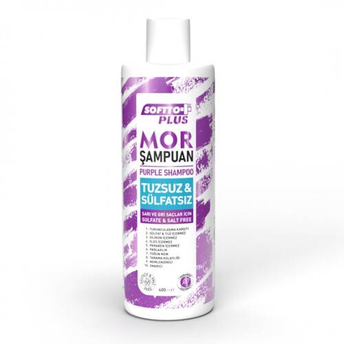 Softto Plus Purple Shampoo 400 Ml - 1