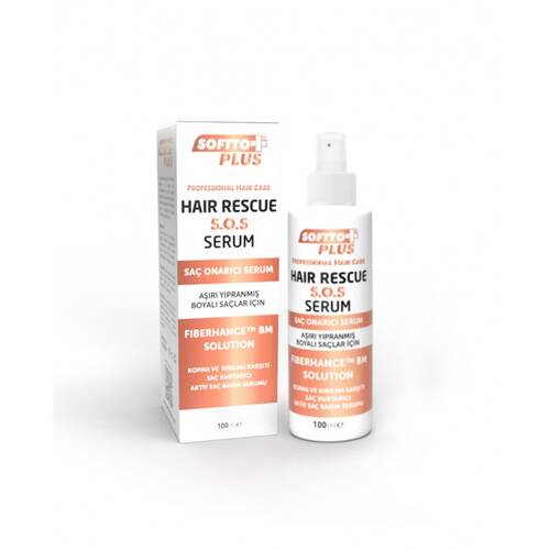 Softto Plus S.O.S Hair Repair Serum 100 Ml - 1