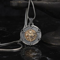 Spade Model 925 Sterling Silver Men's Necklace - Luxury Jewelry