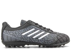 حذاء سبورتاك ميسي الرياضي لكرة القدم للرجال - أسود/دخاني/أبيض - أفضل الأحذية