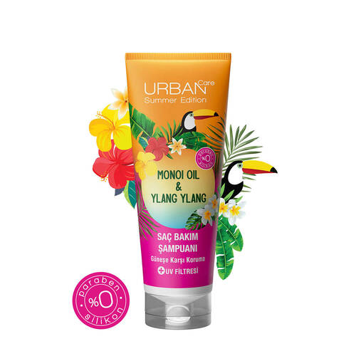 Summer Edition Monoi Oil & Ylang Ylang Hair Care Shampoo 250Ml - 2