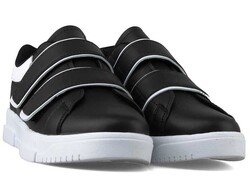 Tempo 6003 Women's Sneakers Leather - Black/White/White - 2