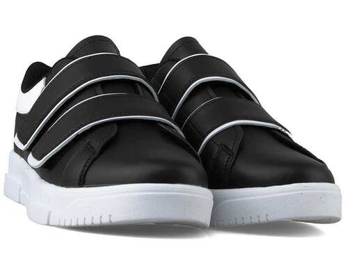 Tempo 6003 Women's Sneakers Leather - Black/White/White - 2