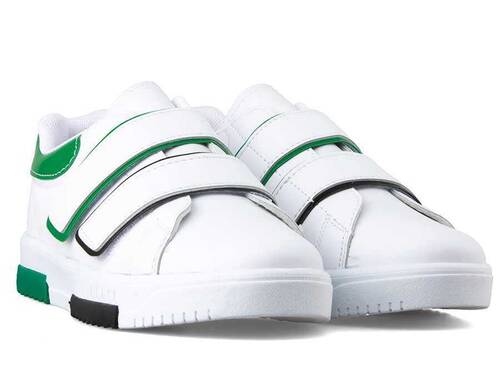 Tempo 6003 Women's Sneakers Leather - White/Green/Black - 2