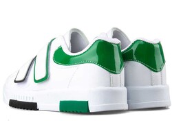 Tempo 6003 Women's Sneakers Leather - White/Green/Black - 3