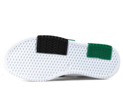 Tempo 6003 Women's Sneakers Leather - White/Green/Black - 4