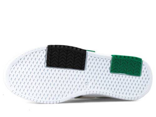 Tempo 6003 Women's Sneakers Leather - White/Green/Black - 4