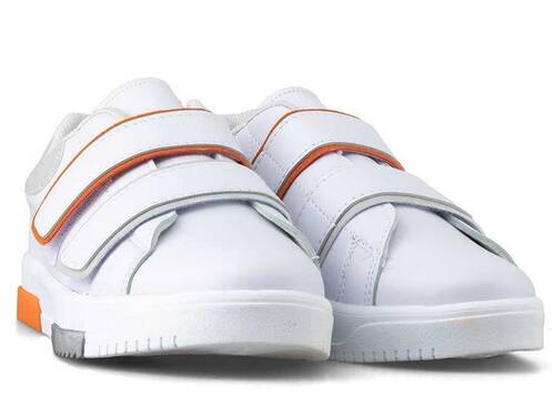 Tempo 6003 Women's Sneakers Skin - White/Ice/Orange - 2