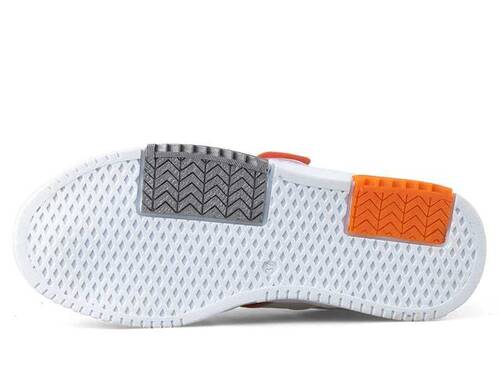 Tempo 6003 Women's Sneakers Skin - White/Ice/Orange - 4