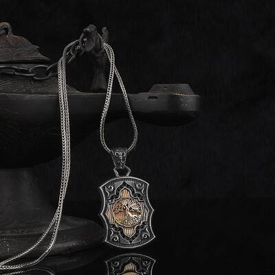 Tree Of Life 925 Sterling Silver Men's Necklace - 1