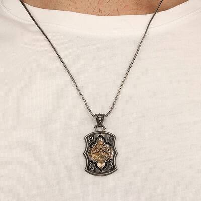 Tree Of Life 925 Sterling Silver Men's Necklace - 2