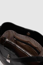 Trendbreez Lock Black Shoulder Bag - 3