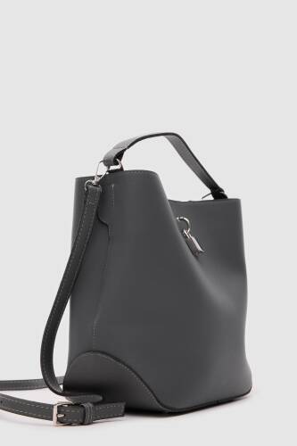 Trendbreez Locked Anthracite Shoulder Bag - 5