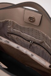 Trendbreez Locked Beige Shoulder Bag - 6