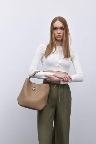 Trendbreez Locked Mink Shoulder Bag - 1