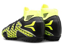 Twingo 360 Men's Sneakers Astroturf Socks - Black/Yellow - 3