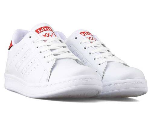 Udro 206 Women's Sneakers Leather - White/Red - 2