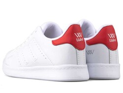 Udro 206 Women's Sneakers Leather - White/Red - 3
