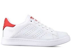 Udro 206 Women's Sneakers Leather - White/Red - BestOf Shoes
