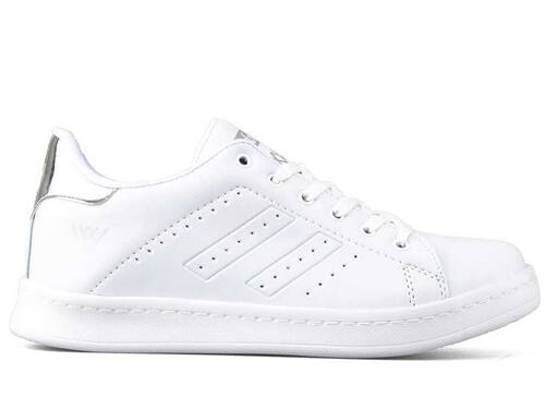 Udro 206 Women's Sneakers Leather - White/Silver - 1