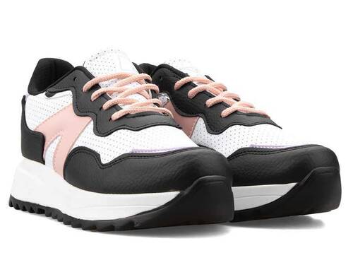 حذاء رياضي نسائي Udro 611 - أبيض/مسحوق - 2