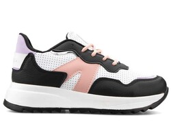 حذاء رياضي نسائي Udro 611 - أبيض/مسحوق - أفضل الأحذية