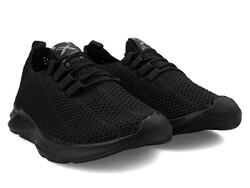 Venuma 313 Men's Sneakers Knitwear - Black T.S - 2