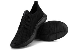 Venuma 313 Men's Sneakers Knitwear - Black T.S - 3