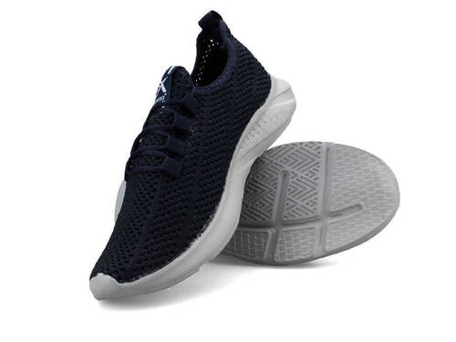 Venuma 313 Men's Sneakers Knitwear - Navy/T.Buz - 3