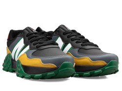 حذاء رياضي للرجال من Wanderfull موديل 4196 - أسود/أصفر/أحمر/أخضر - 2