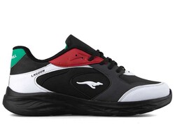 Wanderfull Men's Sneakers Skin 4235 - Black/White/Green - BestOf Shoes