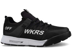 Wickers 2300 Ank Shoe For Men - Black/White - BestOf Shoes
