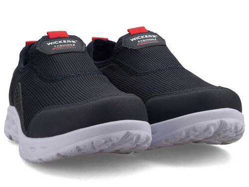 Wickers 2411 Ank Shoe For Men - Dark Blue - 2