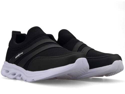 Wickers 2418 Anrk Aqua Shoe For Men - Black/White - 2